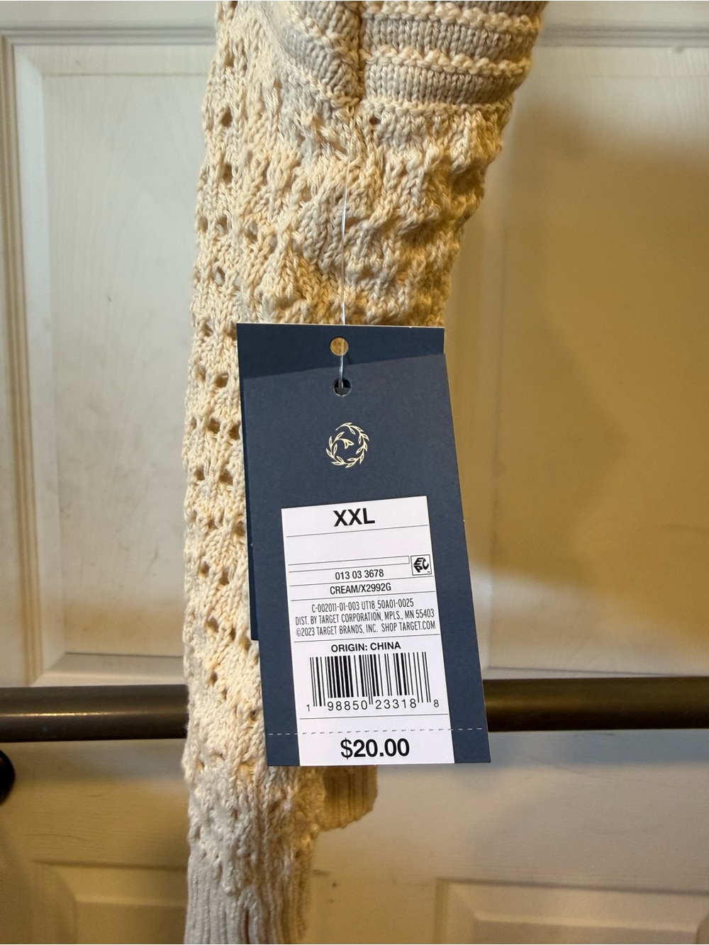 Universal Thread Cream Crochet Tank Top - Picture 3 of 3